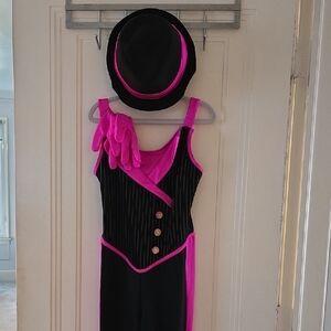 Weissman Black and Pink Dance Costume